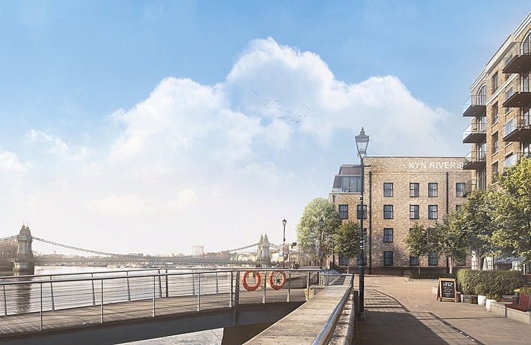 KYN Riverside from The Thames daytime 