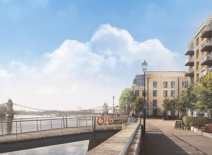 KYN Riverside from The Thames daytime 