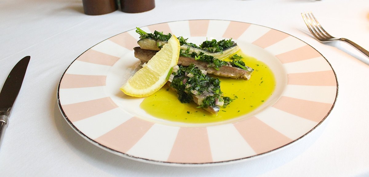 Grilled Sardines with Salsa Verde KYN