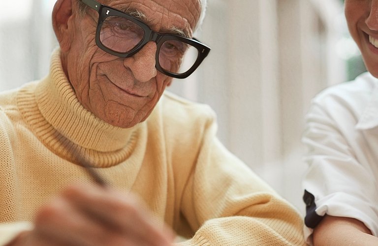 KYN resident carer calligraphy 
