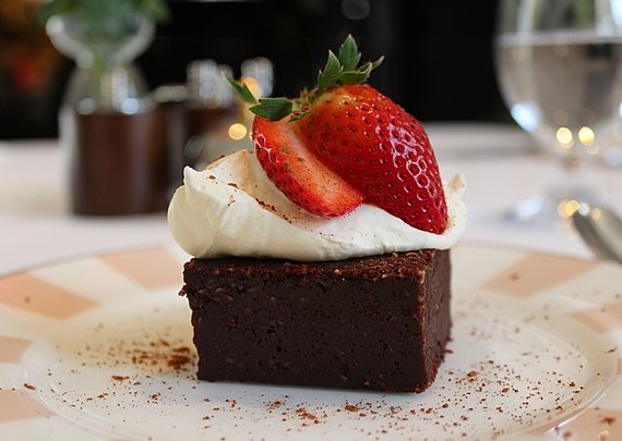 Chickpea and hemp brownie  